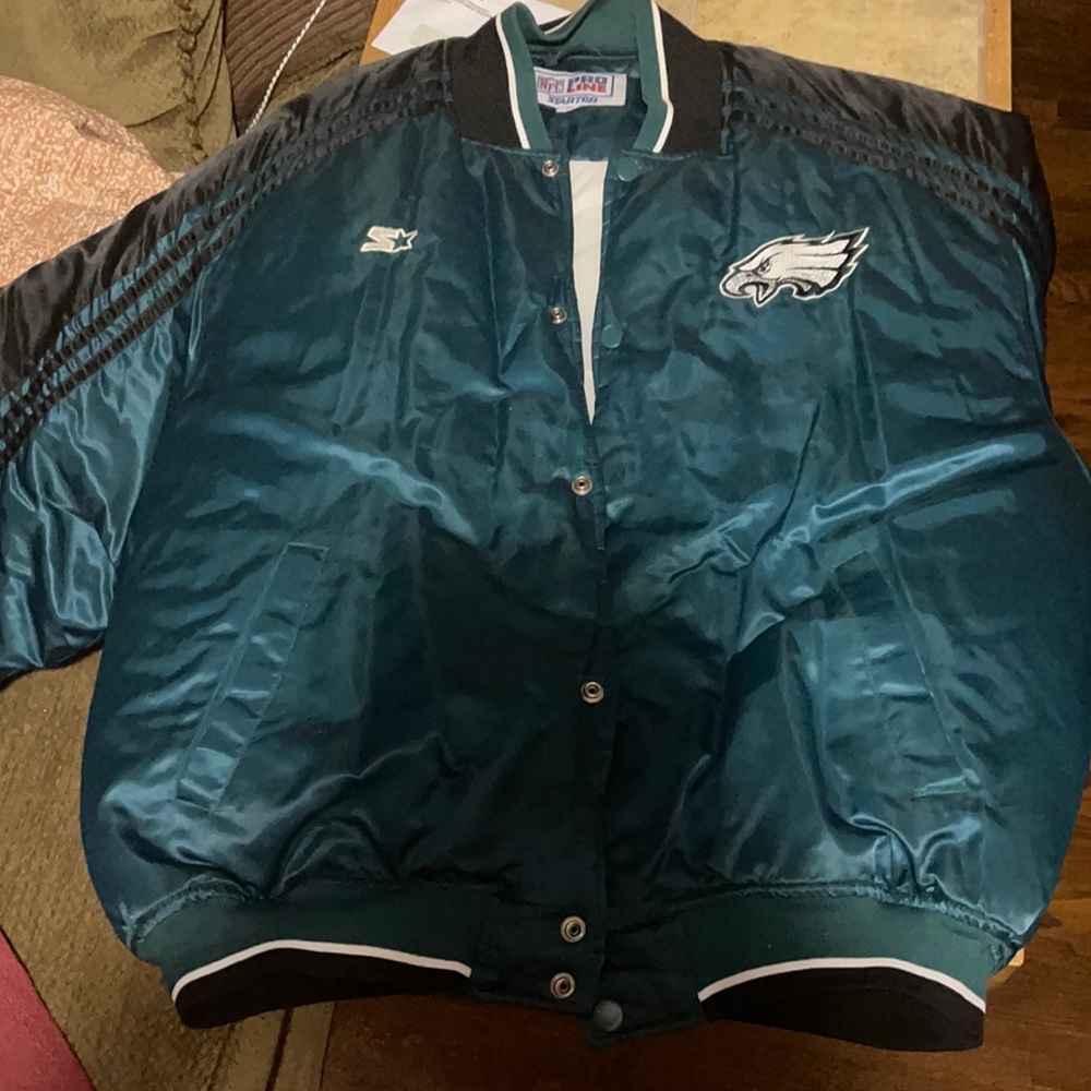 Vintage eagles starter jacket!